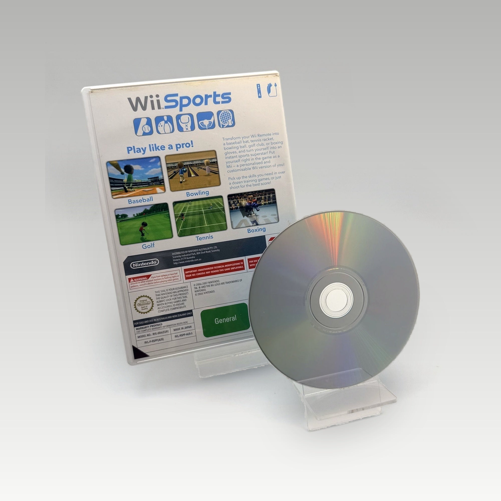 Wii Sports • No Manual (PAL) - Image 2