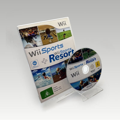 Wii Sports + Wii Sports Resort • No Manual (PAL) - Image 1