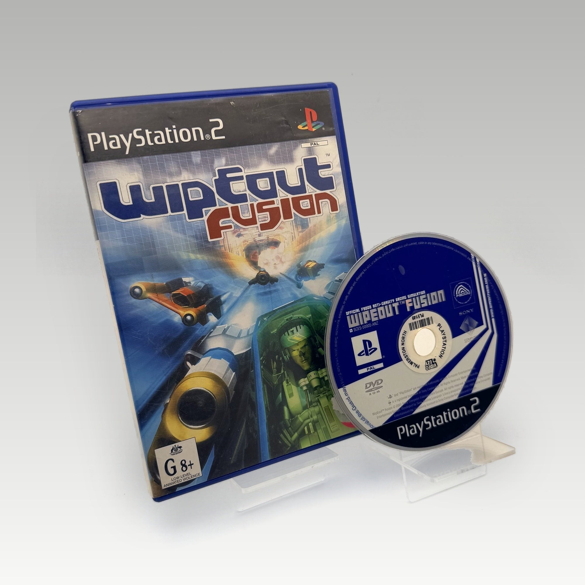 Wipeout Fusion • No Manual • Ex-Rental (PAL) - Image 1