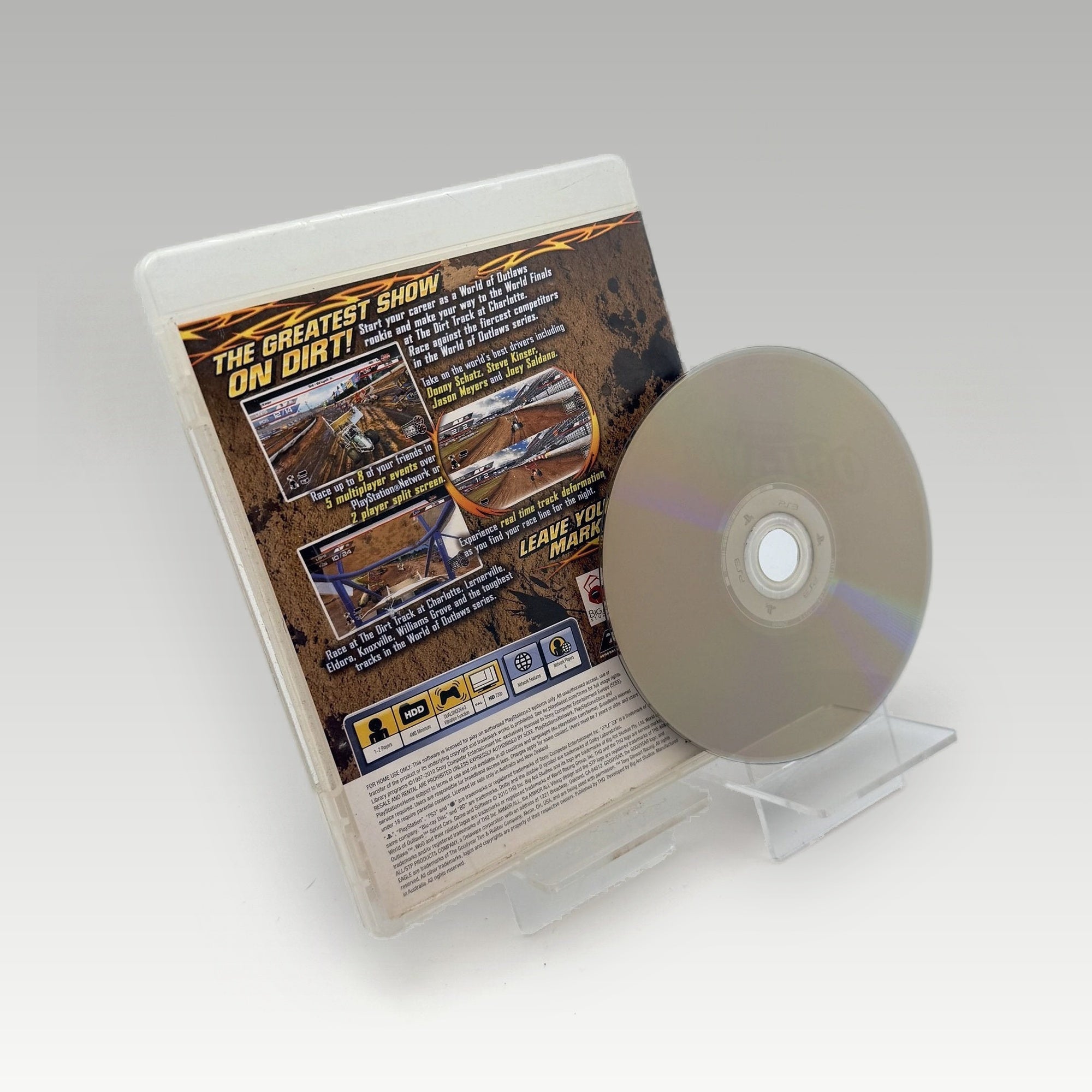 World of Outlaws: Sprint Cars • No Manual • Ex-Rental (Region 4) - Image 2
