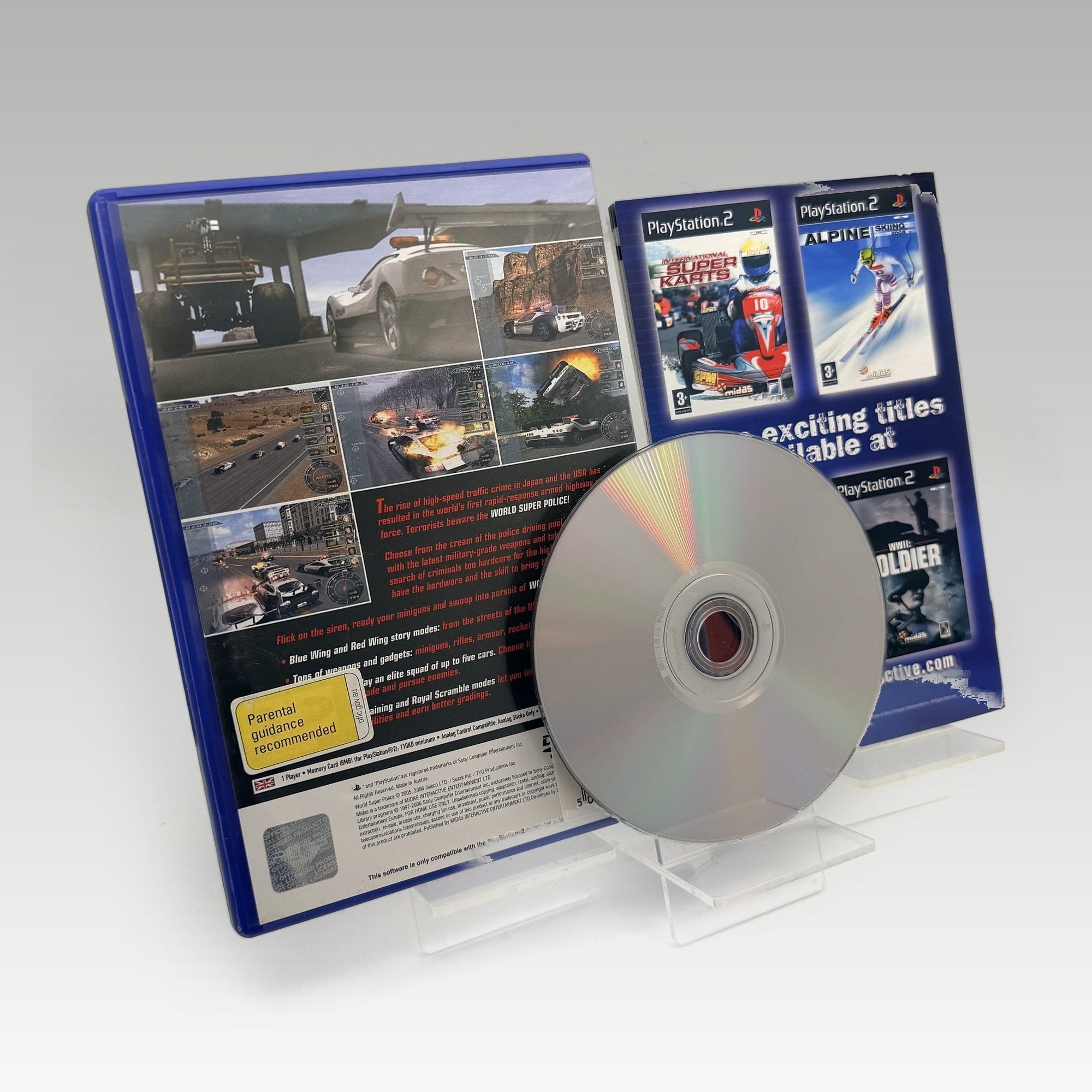 World Super Police • CIB (PAL) - Image 2