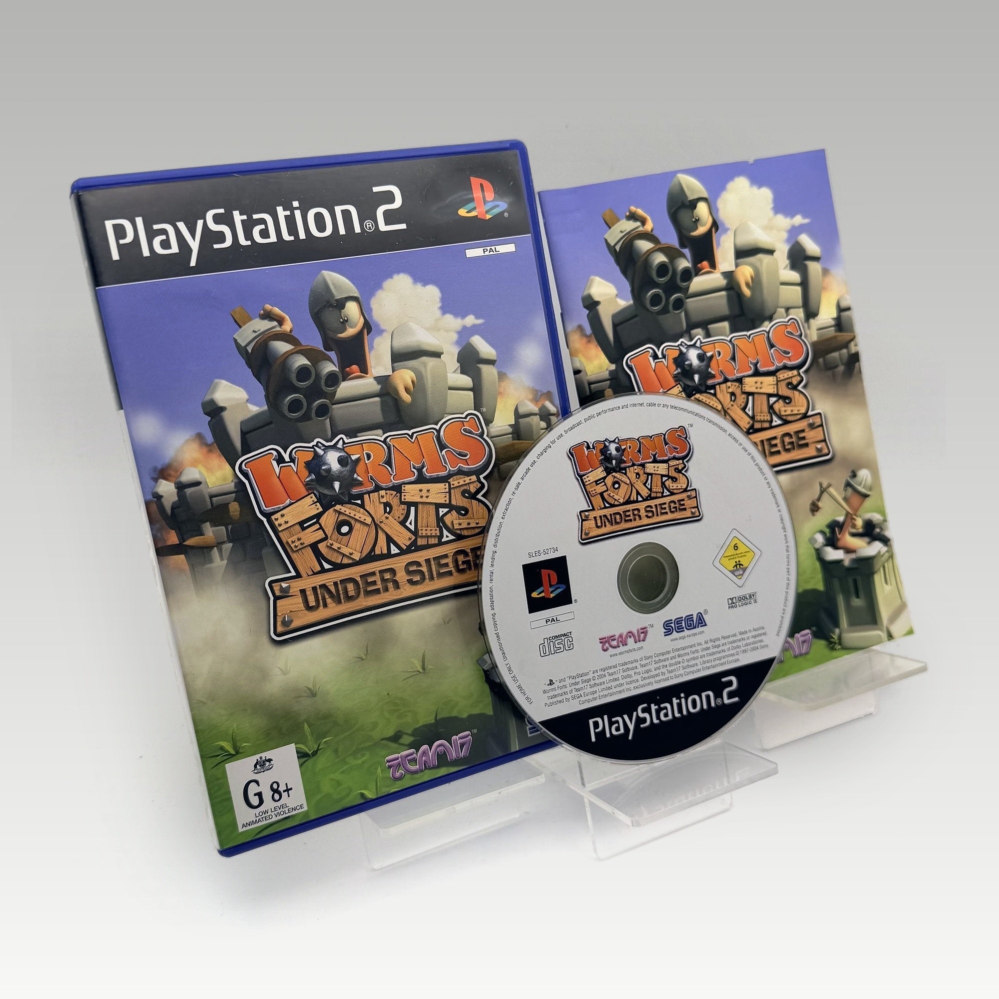 Worms Forts: Under Siege • CIB (PAL) - Image 1