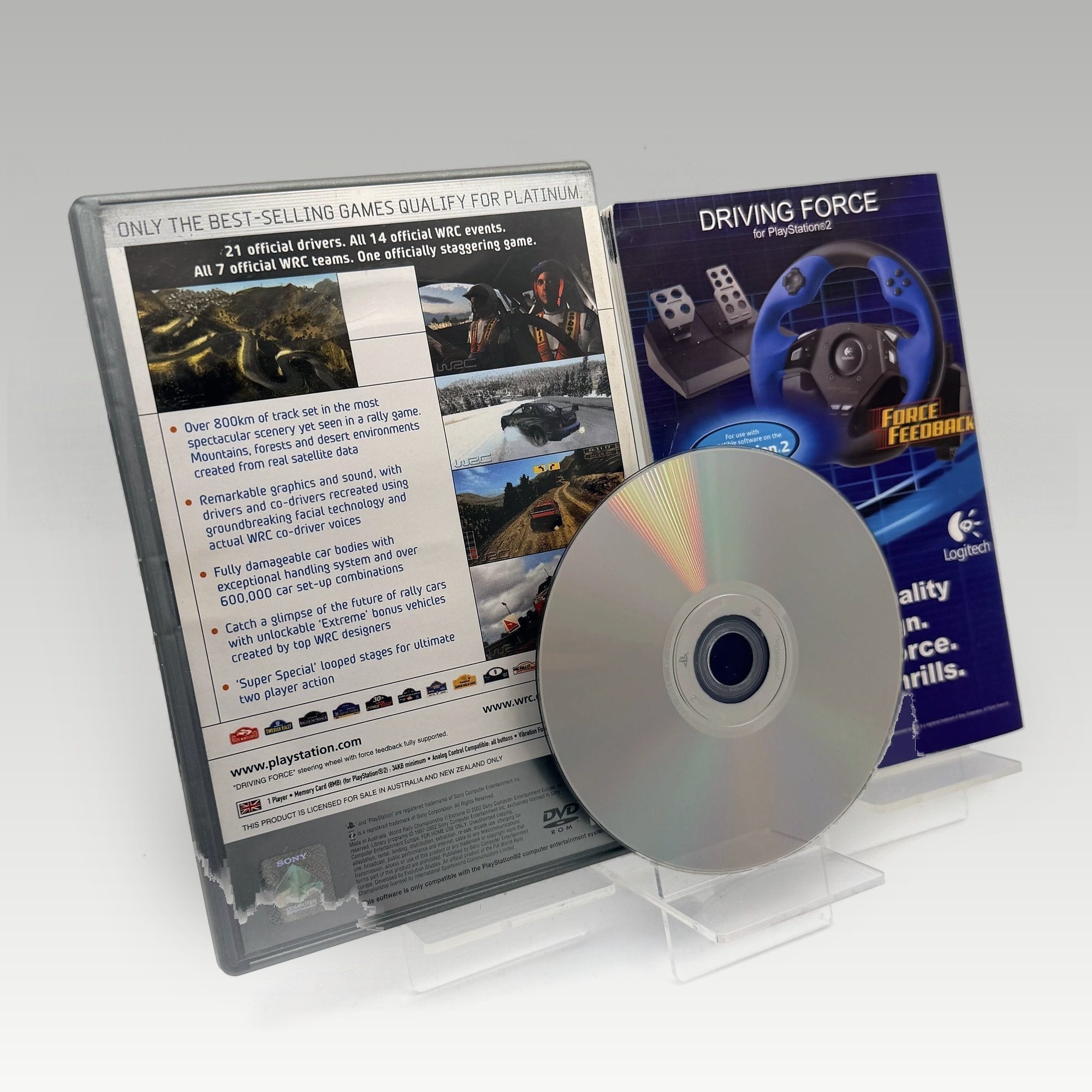 WRC: World Rally Championship II Extreme (Platinum) • CIB (PAL) - Image 2