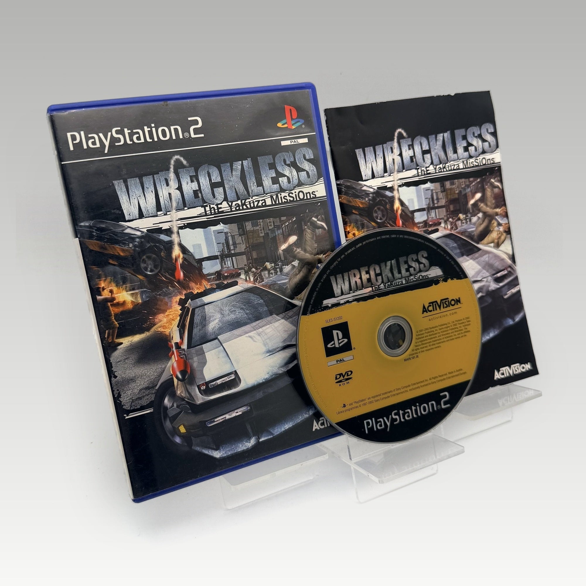 Wreckless Yakuza Missions • CIB (PAL) - Image 1