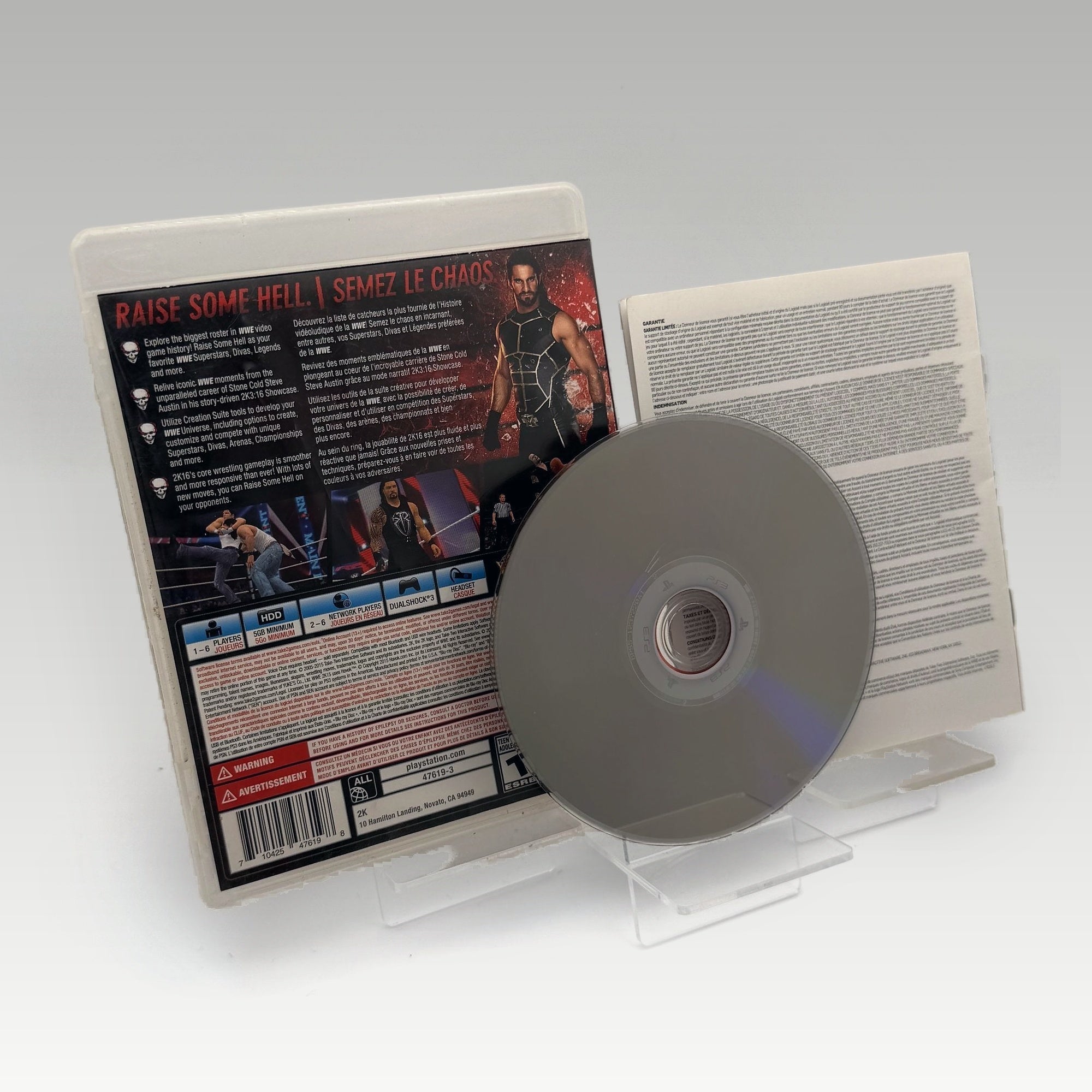 WWE 2K16 • CIB (Region 4) - Image 2