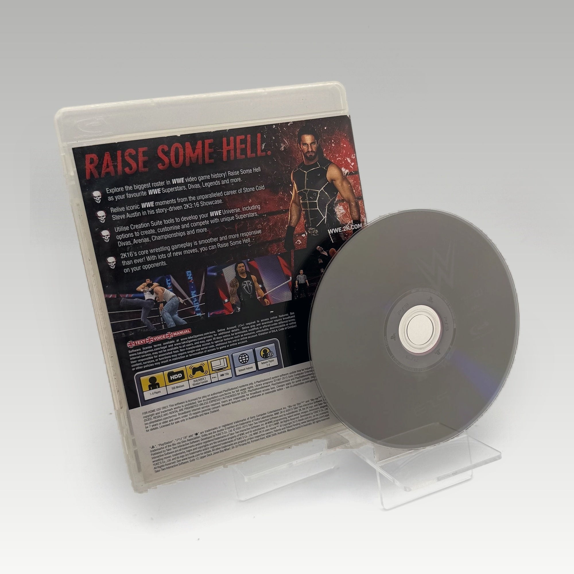 WWE 2K16 • No Manual (Region 4) - Image 2