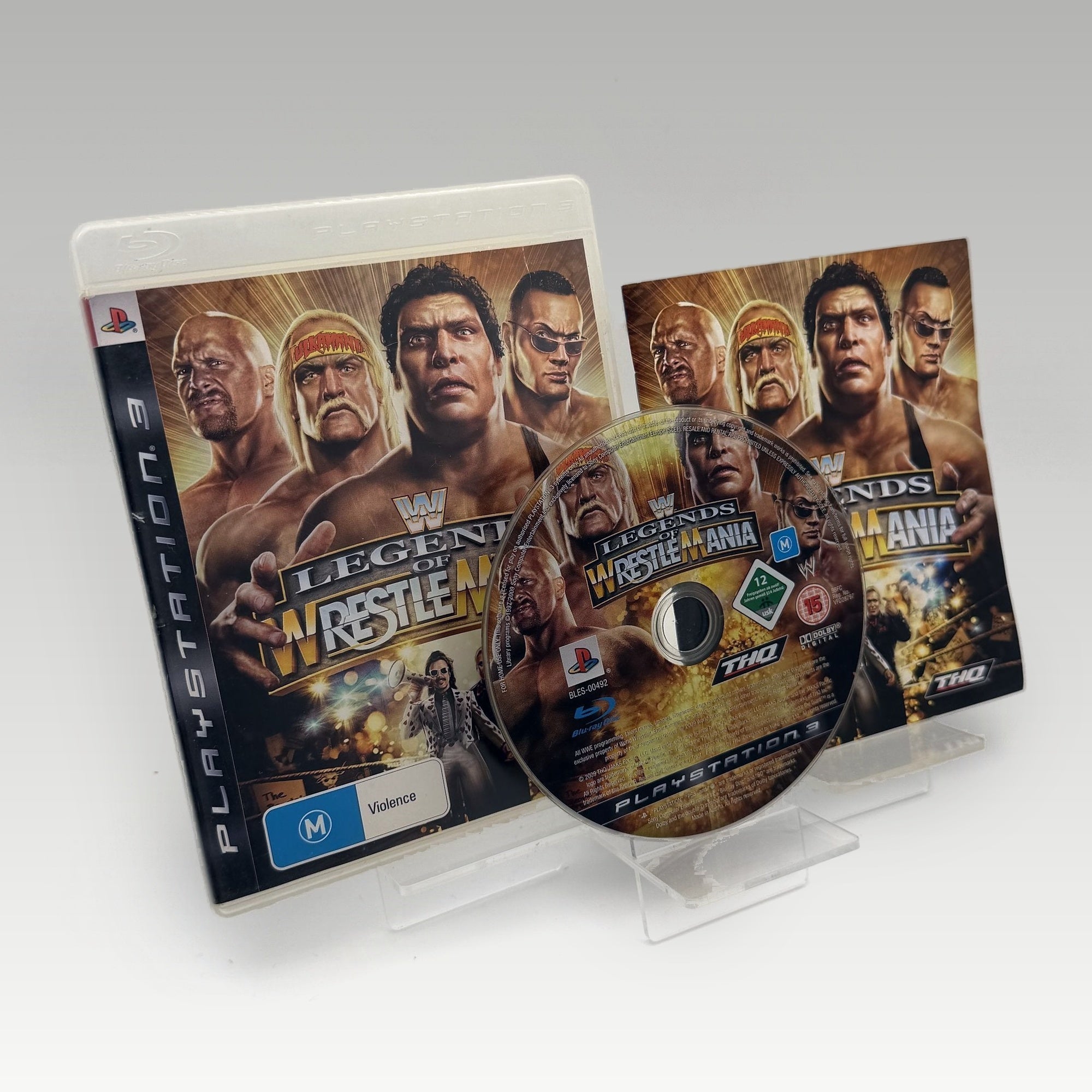 WWE Legends of WrestleMania • CIB (Region 4) - Image 1