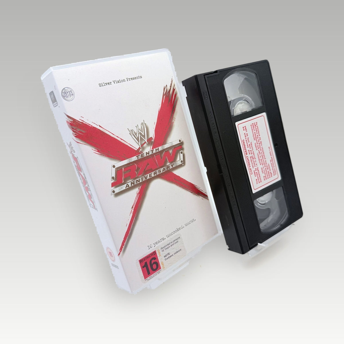 WWE Raw Tenth Anniversary • CIB (PAL) - Front Cover | Yappa NZ