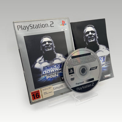 WWE Smackdown! Here Comes the Pain (Platinum) • CIB (PAL) - Image 1