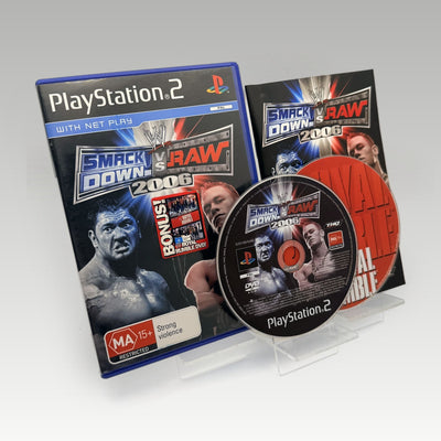 WWE SmackDown! vs. Raw 2006 Bonus DVD Bundle • CIB (PAL, Bonus DVD Bundle) - Image 1