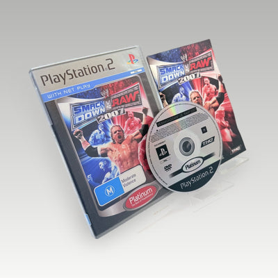 WWE SmackDown vs. Raw 2007 (Platinum) • CIB (PAL) - Image 1