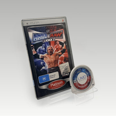 WWE SmackDown vs. Raw 2007 (Platinum) • No Manual (PAL) - Image 1