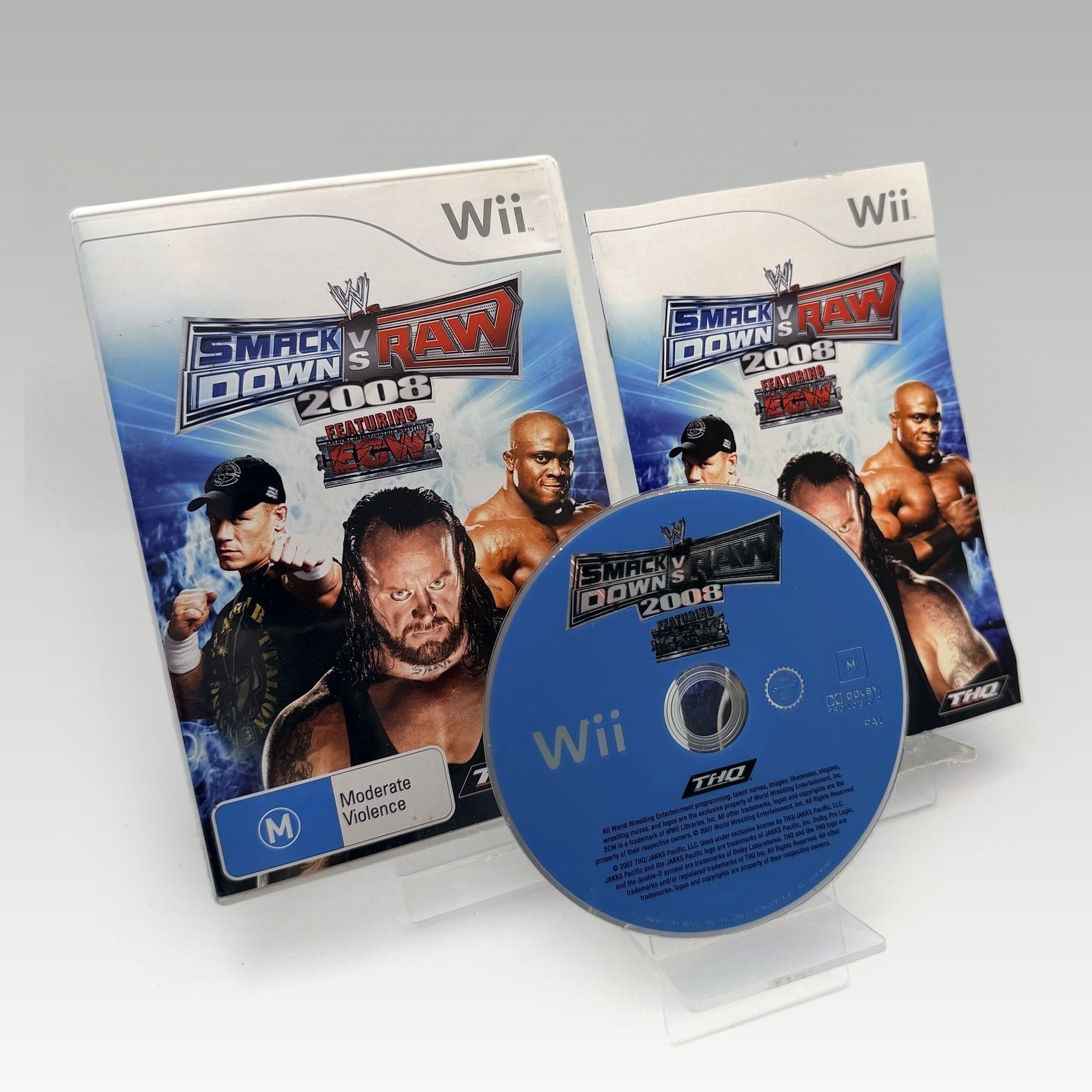 WWE SmackDown vs. Raw 2008 • CIB (PAL) - Image 1