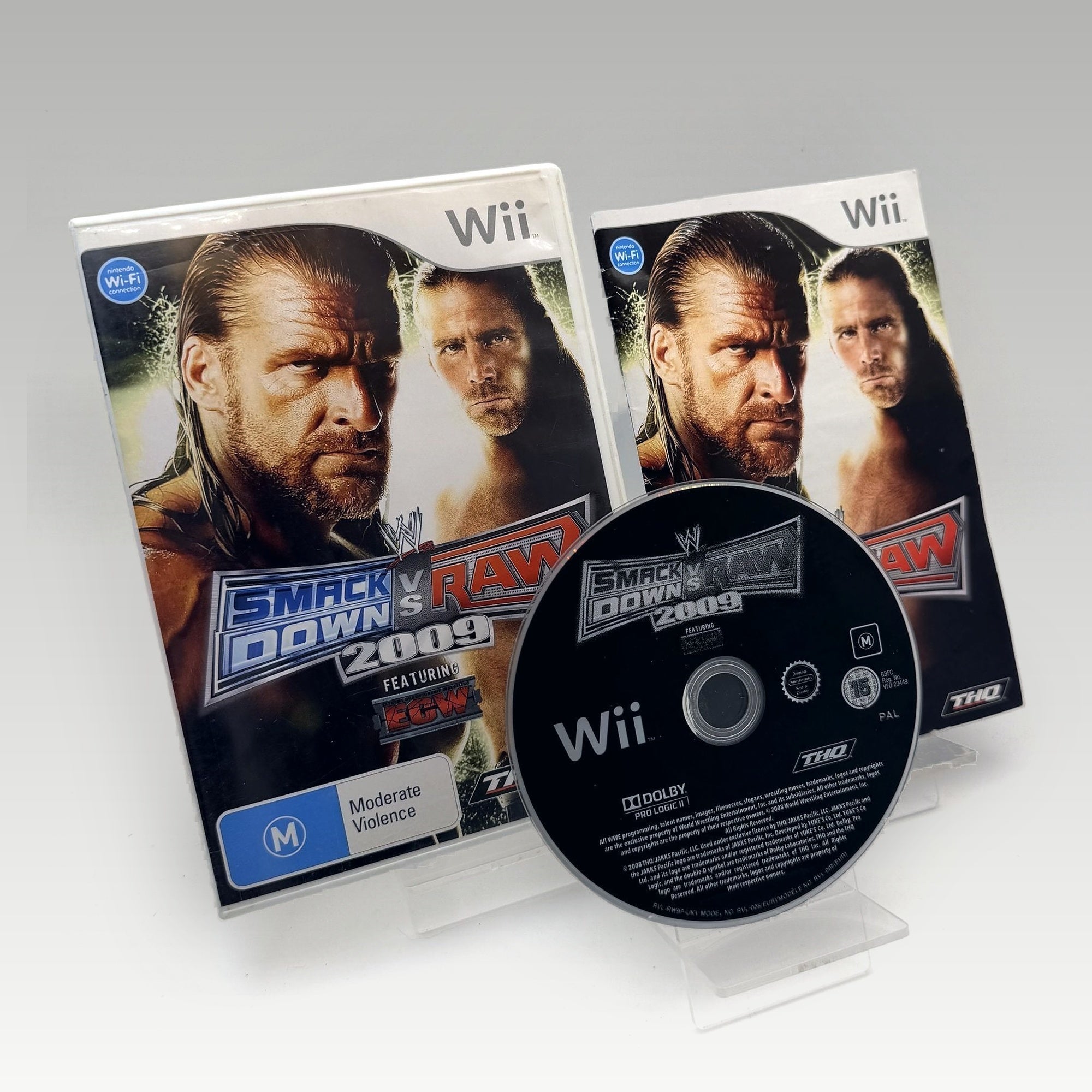 WWE SmackDown vs. Raw 2009 • CIB (PAL) - Image 1