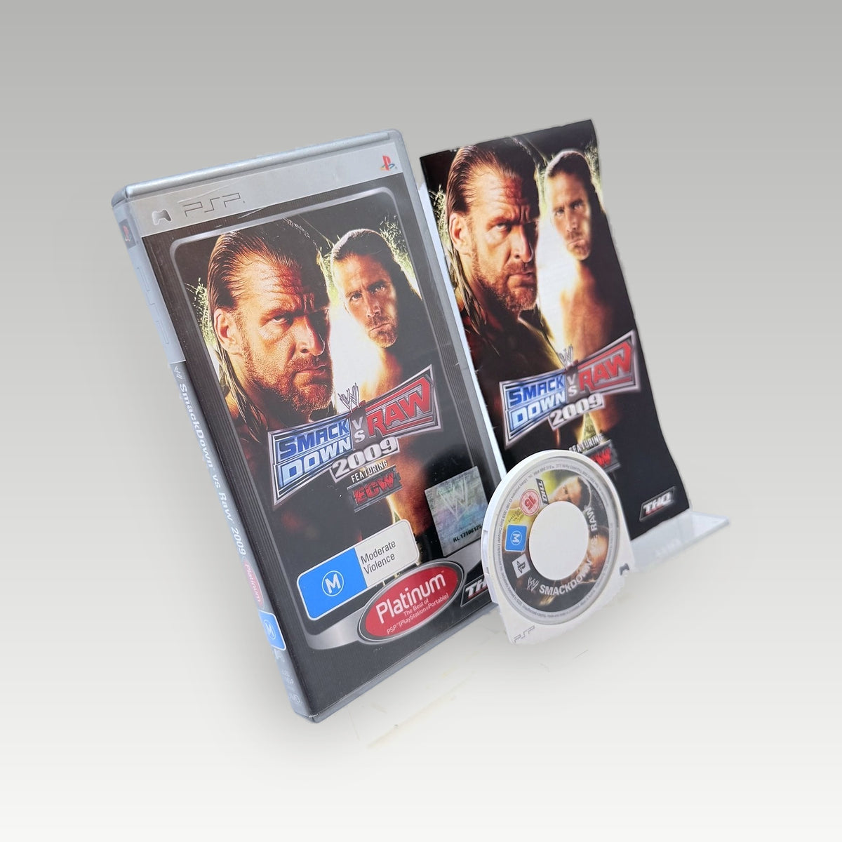WWE SmackDown vs. Raw 2009 (Platinum) • CIB (PAL) - Image 1