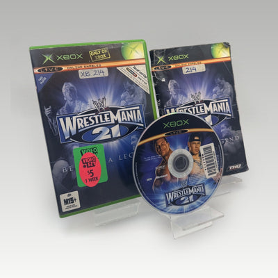 WWE WrestleMania 21 • CIB • Ex-Rental (PAL) - Image 1