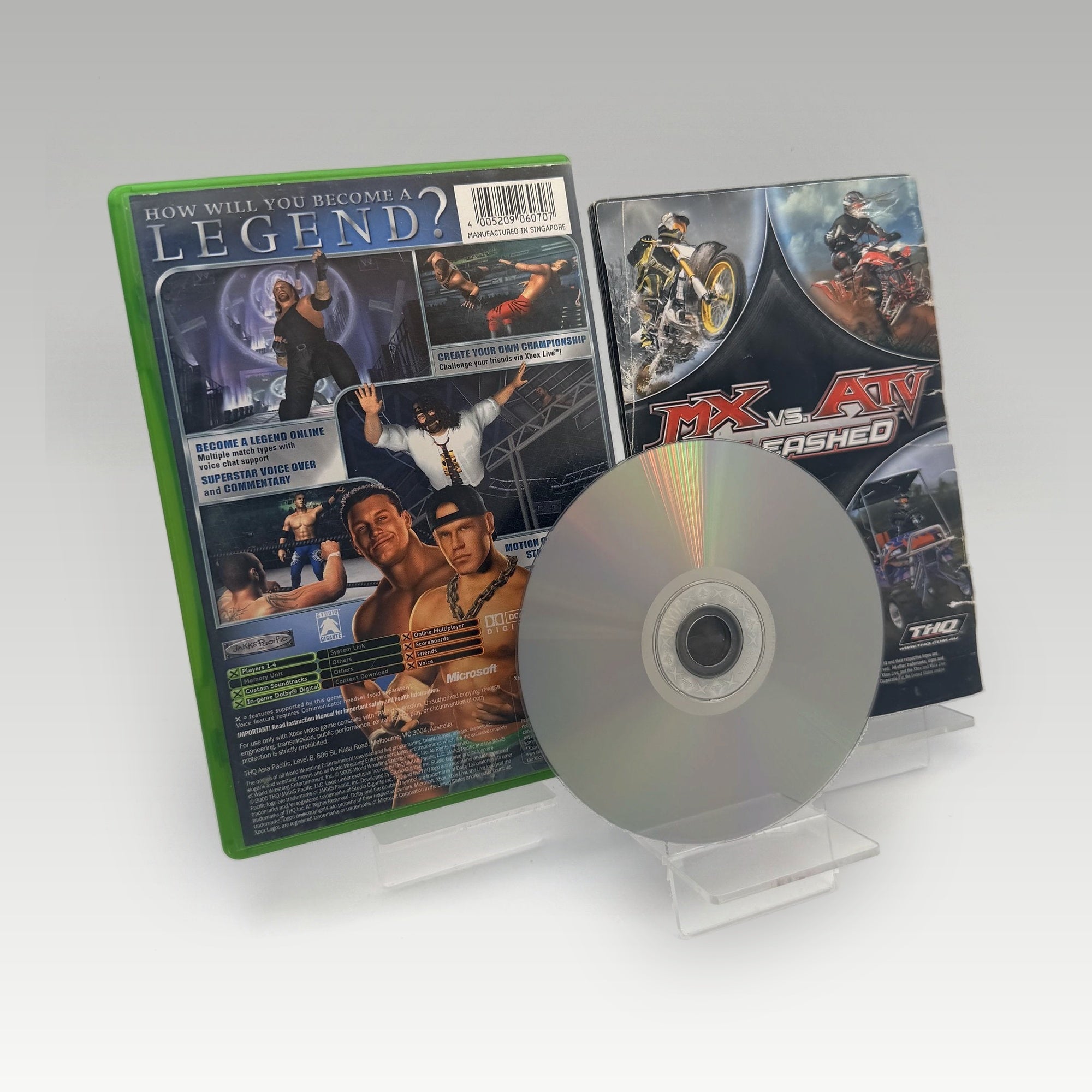 WWE WrestleMania 21 • CIB • Ex-Rental (PAL) - Image 2