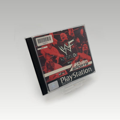 WWF Attitude • No Manual • Ex-Rental (PAL) - Image 1