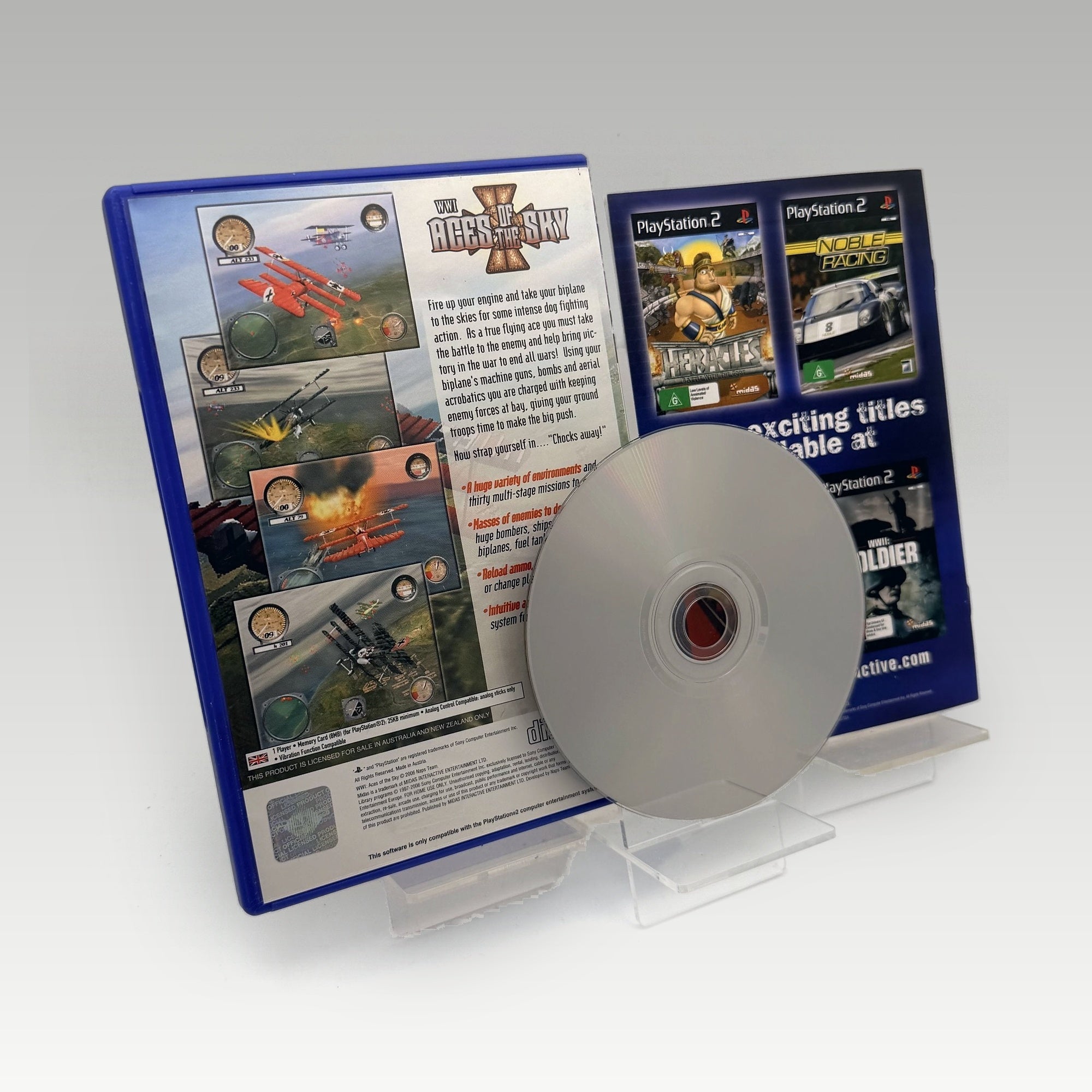 WWI: Aces of the Sky • CIB (PAL) - Image 2