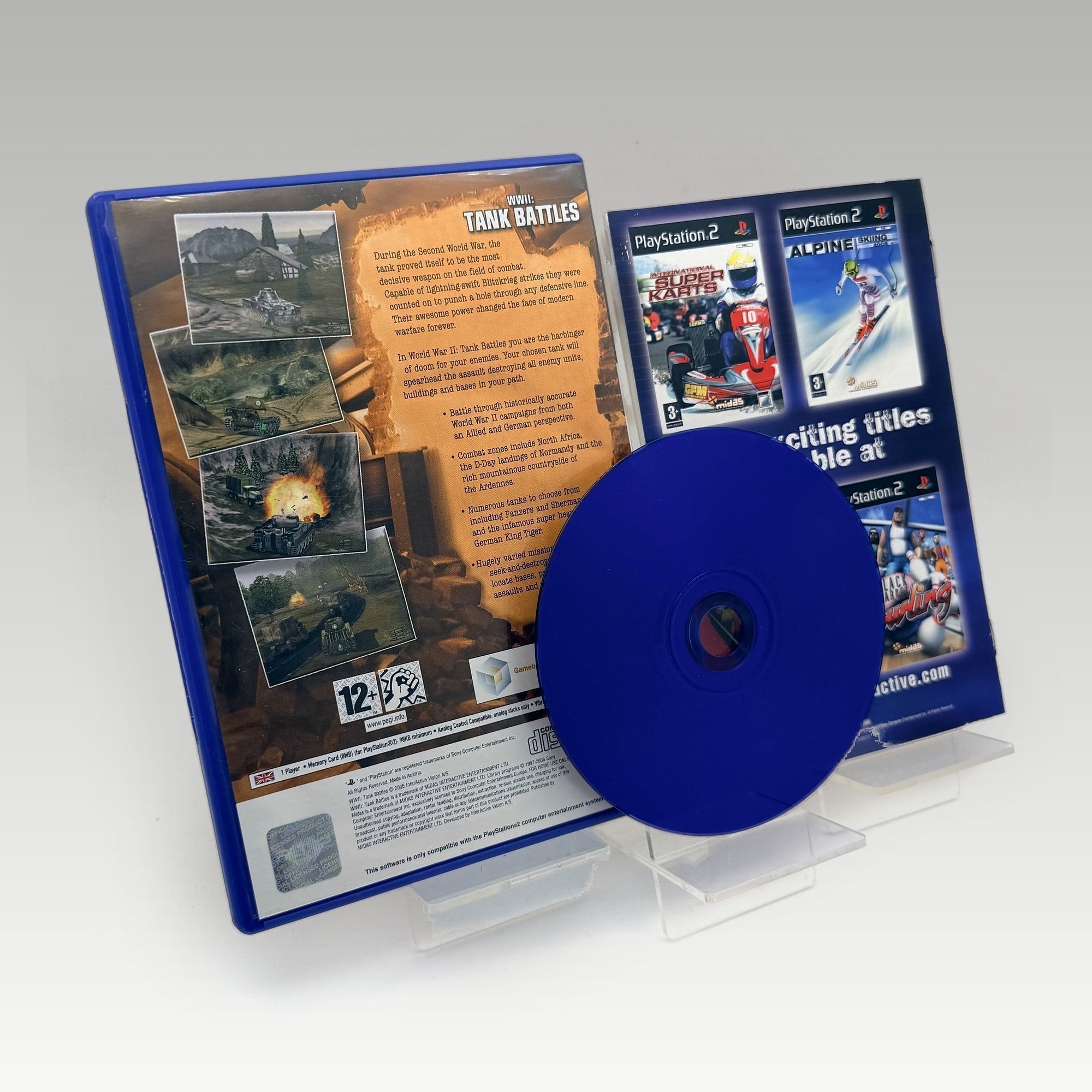 WWII: Tank Battles • CIB (PAL) - Image 2