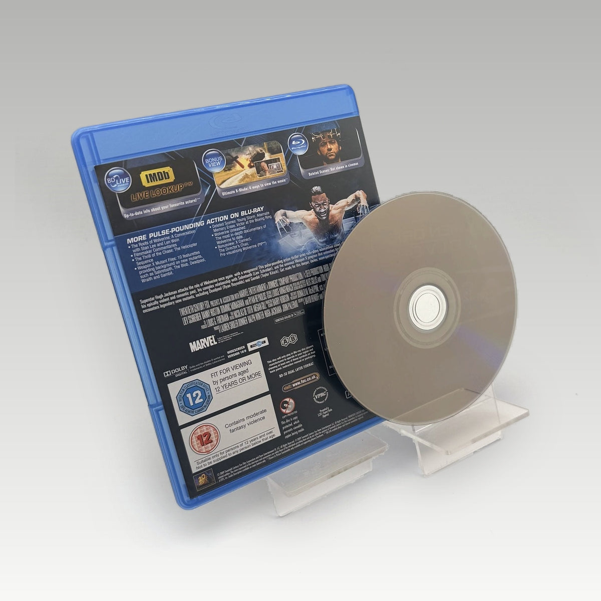 X-Men Origins: Wolverine (2009) Bluray • CIB (Region B, Standard) - Image 2