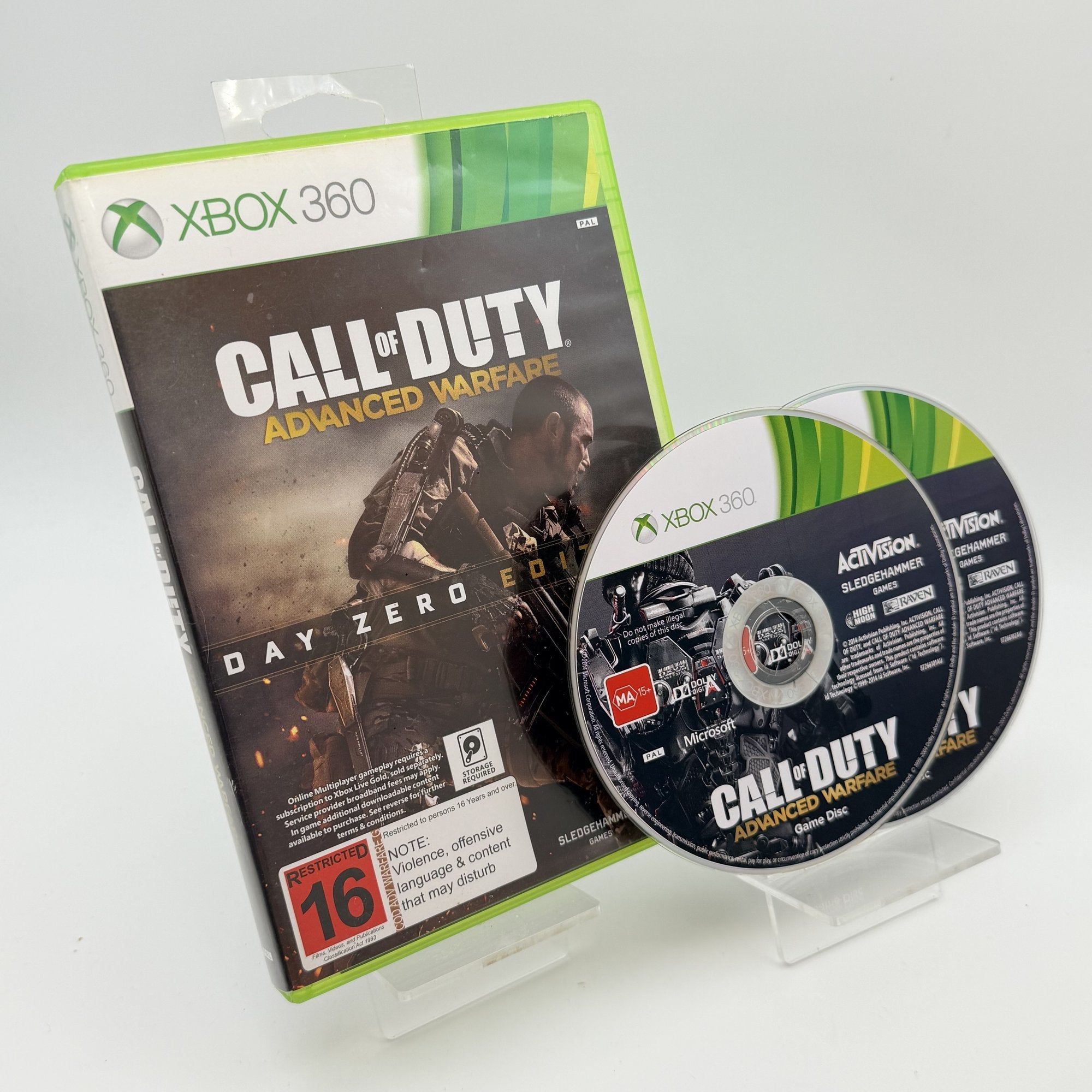 Xbox 360 Call of Duty: Advanced Warfare PAL - Front Cover | Yappa NZ