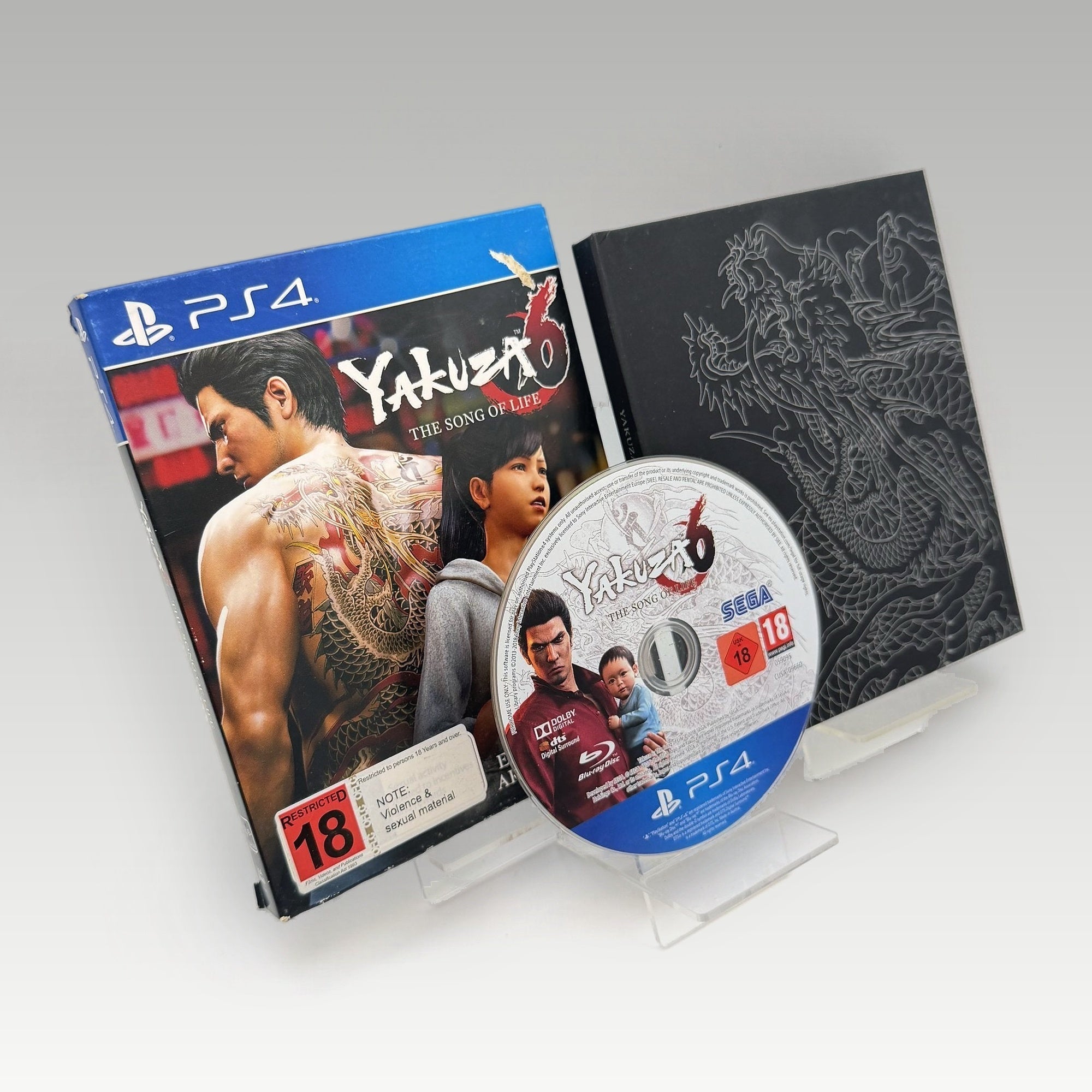 Yakuza 6: The Song of Life Essence of Art Edition • CIB (Region 4, Essence of Art Edition) - Image 1